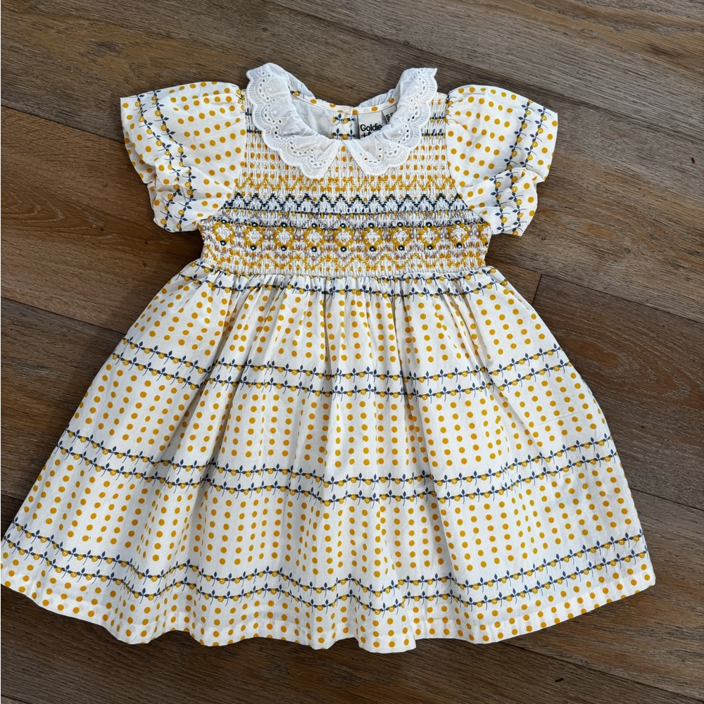 Goldie + Ace adorable smocked dress! NWOT